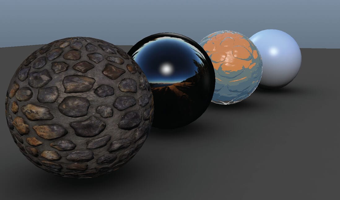 Maya viewport shader, made with CgFX