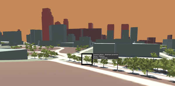 Tree City, made with Unity